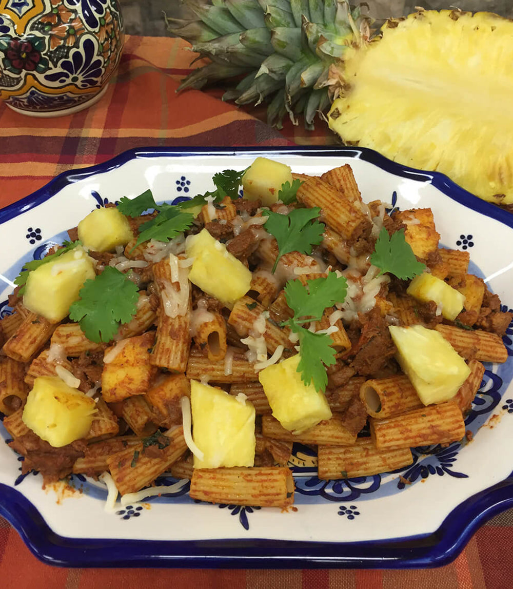 Pineapple Al Pastor Pasta