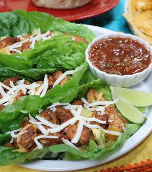 CHICKEN AL PASTOR LETTUCE BOATS - Del Real Foods