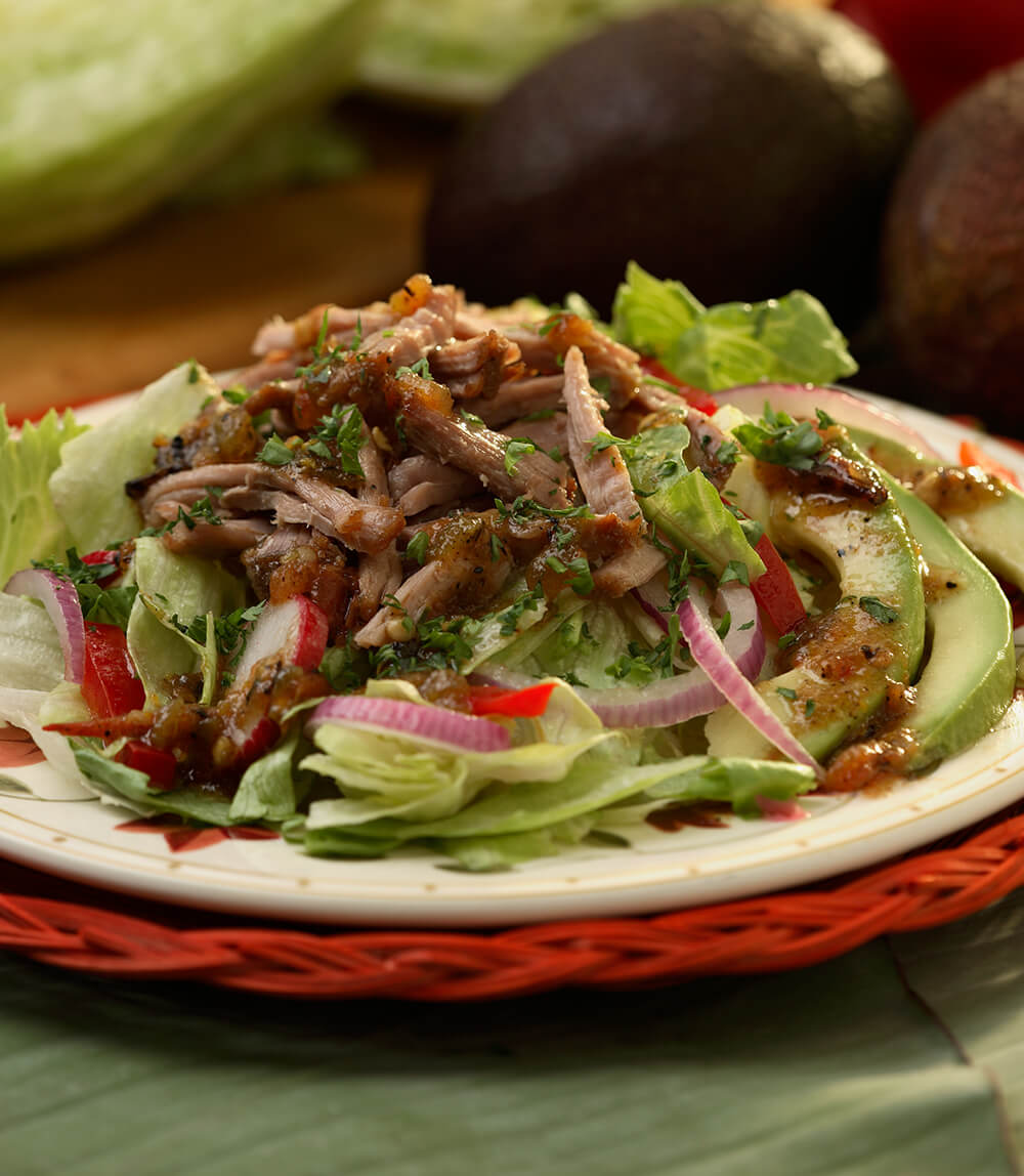 Cancun Carnitas Salad With Citrus Vinaigrette
 &ndash; Del Real Foods
