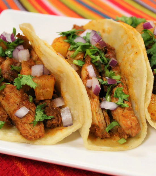 Al Pastor Tacos Recipe - Del Real Foods