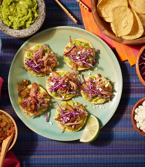 Carnitas Mini Tostadas