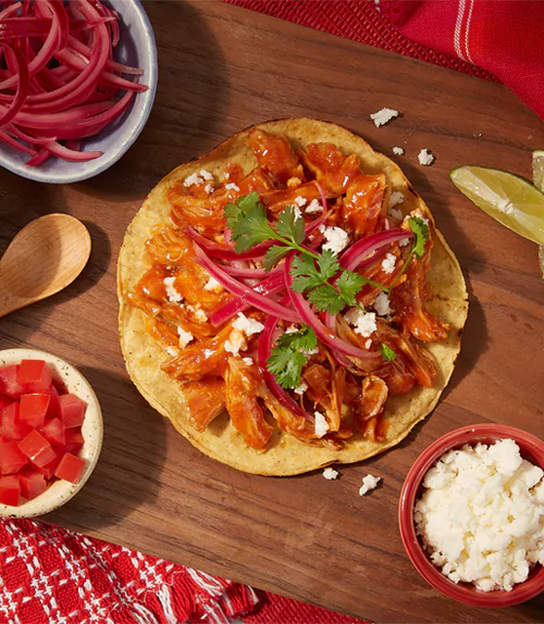 Chipotle Chicken Tostadas