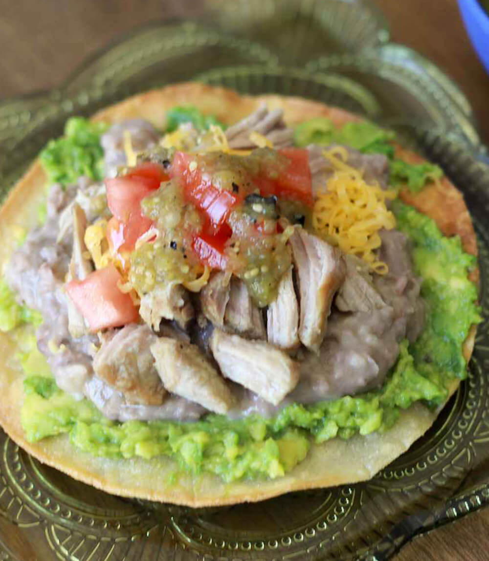 7 Layer Tostada