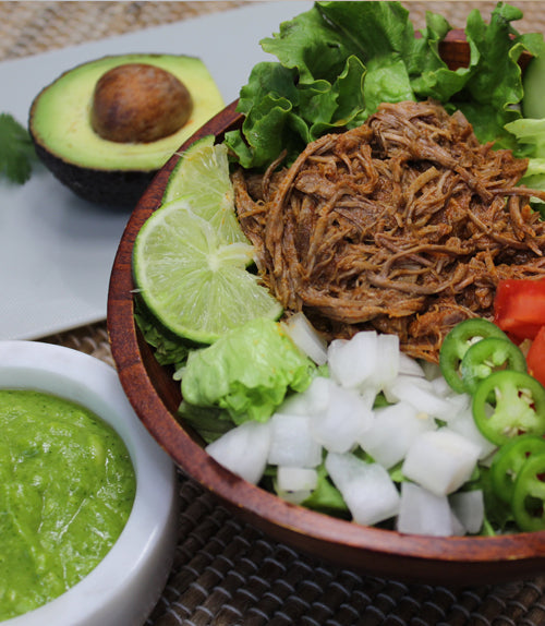 CILANTRO LIME BARBACOA SALAD