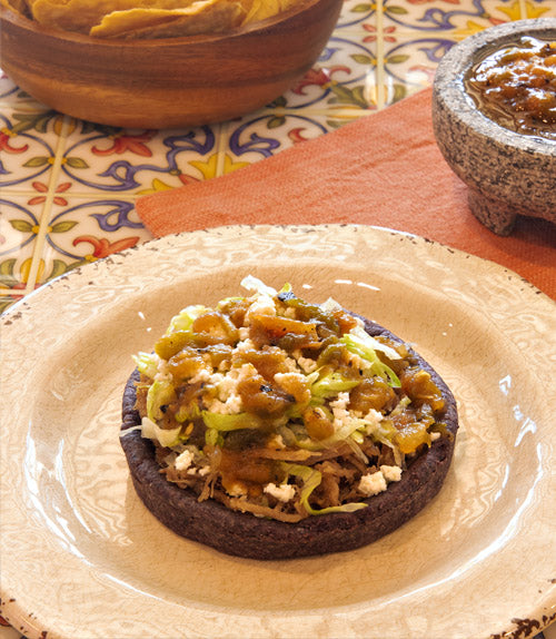 Carnitas Sopes