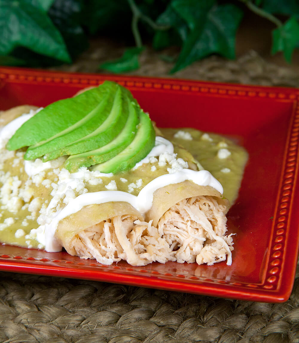 Chicken Enchiladas
