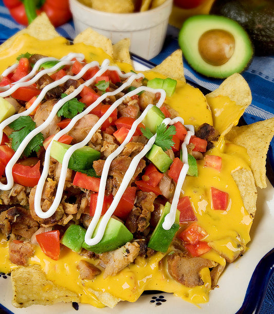 Grilled Chicken Nachos