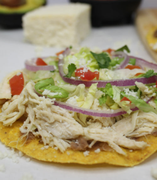 TOSTADAS DE POLLO