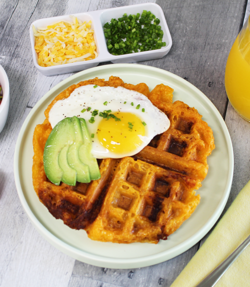 Tamale Breakfast Waffle