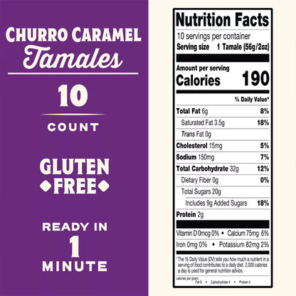 CHURRO CARAMEL TAMALES
