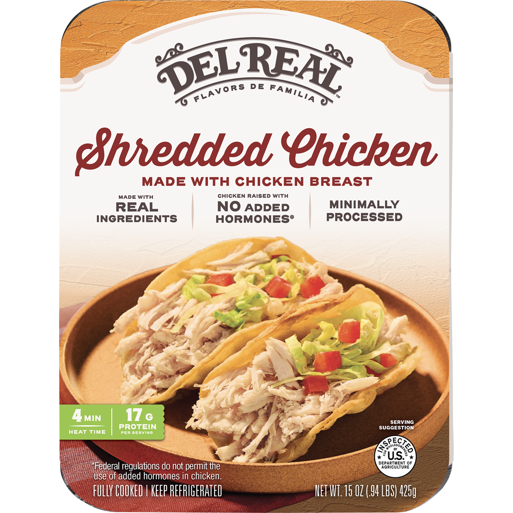 SHREDDED CHICKEN – Del Real Foods - Main Image