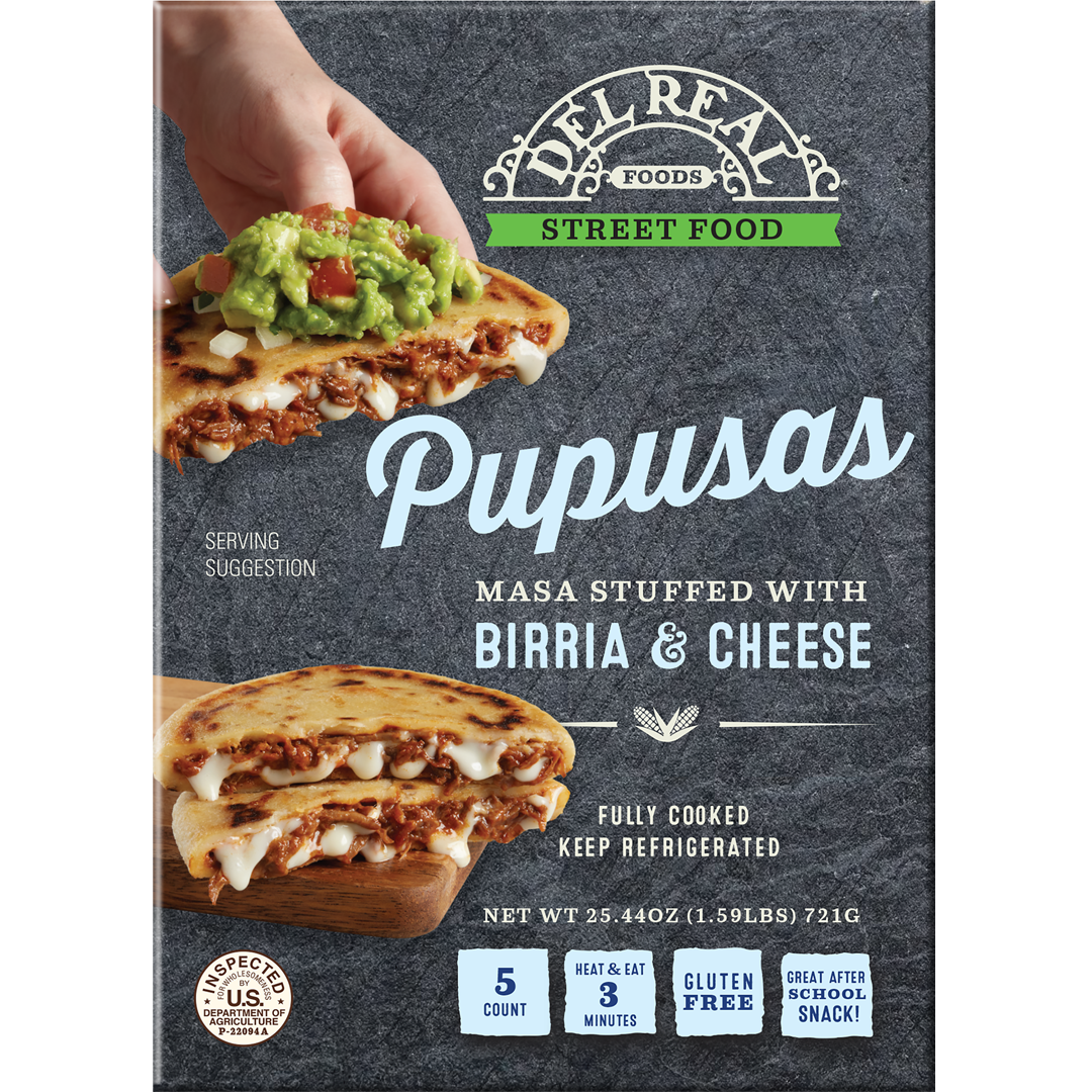 Birria & Cheese Pupusas – Del Real Foods